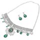 thumbnail image 1 of unbranded 1Jgo Collar Decorativo Con Colgante Y Aretes De Pedrería Retro, 1 of 5