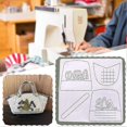 thumbnail image 4 of Plastic Flexible Patchworks Stencil Plastic Patchworks Tool for Sewing Embroidery Enthusiasts, 4 of 4