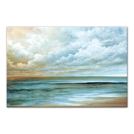 Creative Products Painted Beach Shore 20x30 Canvas Wall Art