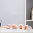 thumbnail image 3 of Pig Miniature Figurines, Micro Landscape Small Piggy Desktop Ornaments, Adorable Resin Animal Sculpture for Terrarium Decor and Fairy Garden Accessories, 3 of 4
