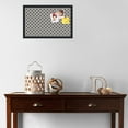 thumbnail image 3 of PinPix 22x14 Custom Cork Bulletin Board  Poster Board Has a Fabric Style Canvas Finish, Framed in Retro Patterns, by ArtToFrames (PinPix-236), 3 of 5