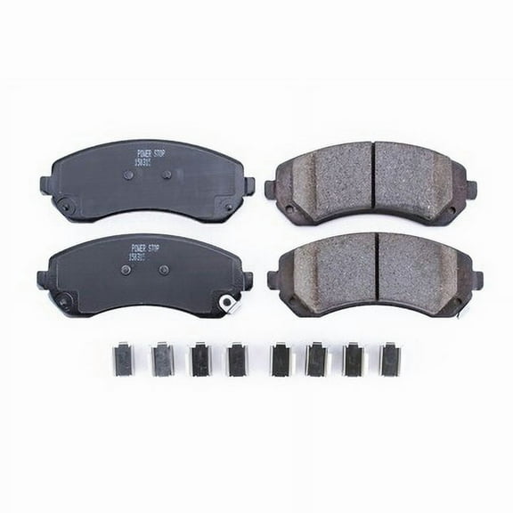 PowerStop 17-844 Disc Brake Pad Set Buick, Chevrolet, Oldsmobile, Pontiac... (AWD) Disc Brake Pad Set - Front