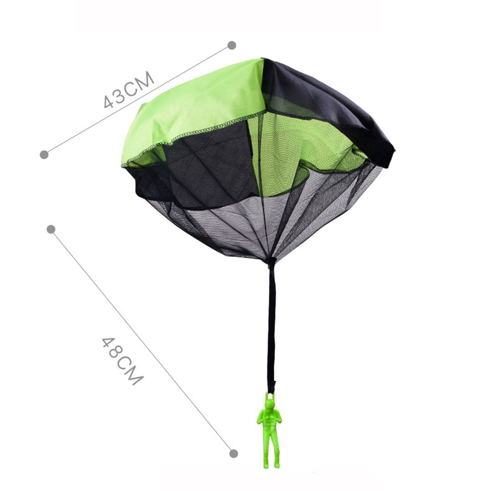 Details about   Collapsible And Easy To Store Kid Parachute Toys Boy Toddlers Outdoor Parachute 