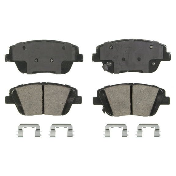 Wagner QuickStop ZD1444 Ceramic Disc Brake Pad Set Fits select: 2011-2015 HYUNDAI SONATA, 2011-2016 KIA OPTIMA
