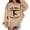 #01-Khaki, variant on Girls Hoodies Gymnastics Hoodie Dance Funny Preppy Graphic Slogan Sweatshirt Back To School Clothes,7-8 Years,#03-Light Purple