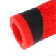 thumbnail image 2 of Silicone MTB Bike Grips Flat Handlebar Ends Red Grips, 2 of 4