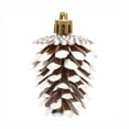 thumbnail image 2 of Christmas Pinecone Ornaments under $5! Cagogo Christmas Pinecone Ornaments, 6PCS Plastic Painted Pine Cones, Xmas Tree Decorations, Holiday Hanging Ornaments, Festive Christmas Decor, 2 of 6