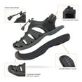 thumbnail image 3 of Men Fisherman Sandals Casual Hiking Sandals Outdoor Sport Shoes Summer, 3 of 5