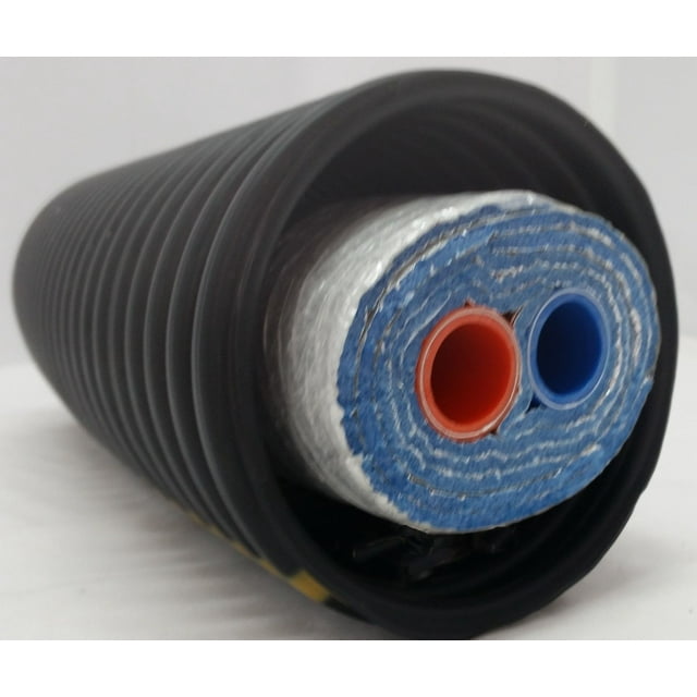 140 Ft of Commercial Grade EZ Lay Five Wrap Insulated 1&quot; Pex AL Pex Tubing