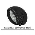 thumbnail image 3 of Men's Solid Color Elastic Double-Layer Adjustable Sleep Cap for Hair Protection, 3 of 3