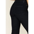 thumbnail image 3 of Lola Women's Jeans Dark Wash High Rise Straight Leg Blue 30W x 34L, 3 of 4
