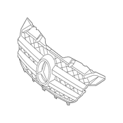 Genuine OE Mercedes-Benz Grille - 906-880-03-85-64-9051