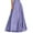 Purple, variant on MIXUE Skirts For Women Summer Solid Color Pleated Elastic High Waist A Line Elegant Maxi Skirt Holiday-Wear,Gray,XL