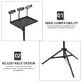thumbnail image 3 of HEMOTON 1 Set Projector Stand Laptop Stand Projector Tripod Tray Holder with Phone Holder, 3 of 8