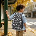 thumbnail image 6 of Police and Black Car Black Pattern 17" School Backpacks for Teens,Waterproof Oxford Fabric,S-Shape Padded Straps for School,Travel,Hiking,Camping, 6 of 6