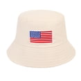 thumbnail image 2 of MEICHEN Mens and Womens Summer Fashion 4th of July Sun Hat American Flag Print Bucket Hat for Couple Casual Fisherman Hat 250th Anniversary Usa Patriotic Hats, 2 of 3
