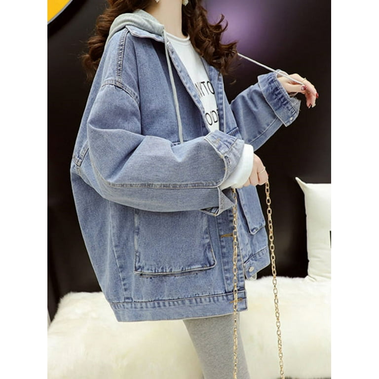 Jacket jeans pour femme sale