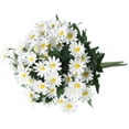 thumbnail image 4 of Zhuge Artificial Flowers, Silk Daisy, Artificial Daisy for Home Decoration, Wedding Decoration (White,2PCS), 4 of 5