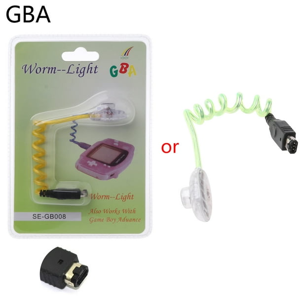 Inhibere regering Kinematik Flexible Worm Light Illumination LED Lamps for Gameboy Advance GBA/Game Boy  Color GBC Console - Walmart.com