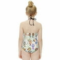 thumbnail image 4 of Animal Crossing Girls One Piece Swimsuits Quick Dry Bathing Suit Swimwear Swimming Suit 12-14Y(170cm), 4 of 8