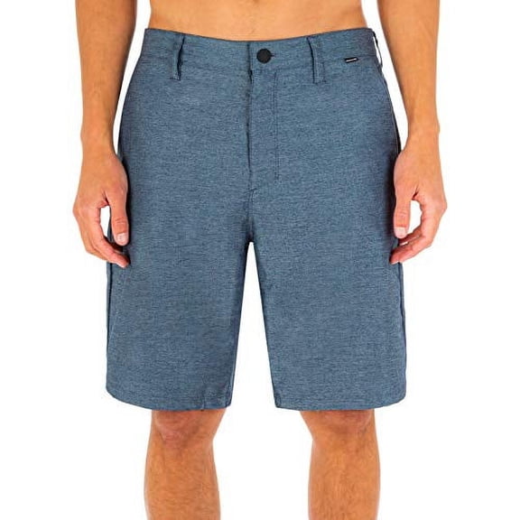 Hurley Men's H2O-Dri Breathe 21" Walkshort, Obsidian, 38
