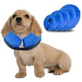 thumbnail image 1 of Inflatable Dog Cone Neck Collar for After Surgery, Soft Dog Cones Protective Pet Recovery Collar, Dogs Cats e-Collar Prevent Pet from Licking Touch Wounds, 1 of 7