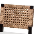thumbnail image 6 of bali & pari Alise Mahogany wood and Seagrass BOHO Dining Chair, Natural Brown, 6 of 9
