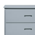 thumbnail image 2 of Transitional Wooden Chest with 4 Drawers and Recessed Handles, Gray- Saltoro Sherpi, 2 of 6