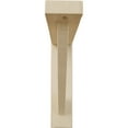 thumbnail image 2 of Ekena Millwork 2 1/2"W x 10 3/4"D x 10 1/4"H Traditional Shelf Bracket, Rubberwood, 2 of 4