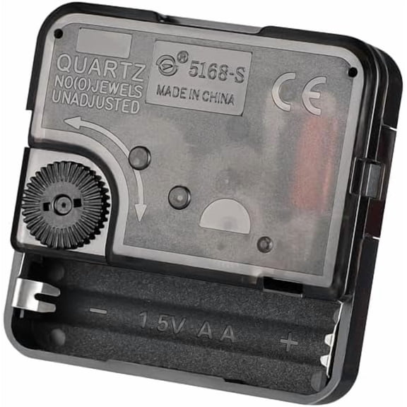 Clock Mechanism Replacement, Clock Movement Mechanism Battery Operated Quartz DIY Wall Clock Movement Repair Parts Replacement