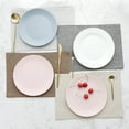 thumbnail image 5 of Placemats Set of 6, Stain  mats for Kitchen Table Non-Slip Washable PVC Table Mats Woven Placemats, 5 of 5
