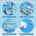 thumbnail image 4 of Pink Theme Welcome Home Banner Heart Pattern Baby Welcome Display Elephant Design Bow Decoration Newborn Backdrop for Newborn Welcome Baby Homecoming Baby Shower, 4 of 9
