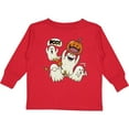 thumbnail image 3 of Inktastic Halloween Ghosts Boys or Girls Long Sleeve Toddler T-Shirt, 3 of 5