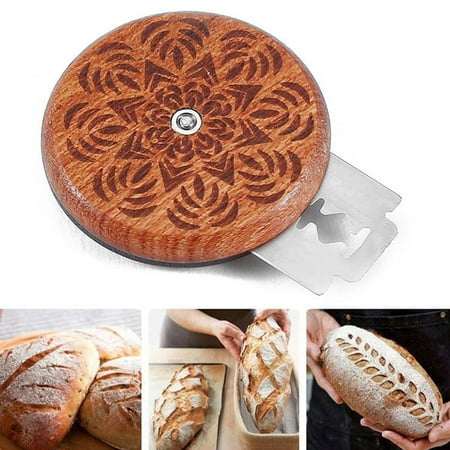 

Sioweci 1 Set Bread Scoring Cutter Metal Bread Lame Cutter Dough Pattern Marking Tool Set for Kitchen Bakery Green