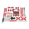 thumbnail image 2 of 1/28 RC Car Servo Link Rod Automobile Repairing Modification Steering Connection Rods Kit Replacement for WLtoys K969 K979 K989 K999 284131 Red, 2 of 8
