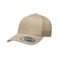thumbnail image 1 of Adult 5-Panel Retro Trucker Cap - KHAKI - OS, 1 of 2