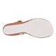 thumbnail image 4 of Sandalia con Tacón Marca RBCOLLECTION Exterior Sintético Color Café RBCOLLECTION 75865, 4 of 4