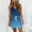 #10, variant on Busydd Womens Summer Dresses Striped Midi Dresses Sleeveless V Neck Halter Beach Dress Fashion Drawstring Tunic Sundress Casual Dress for Women with Pockets