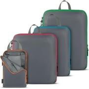 BLISSFORD Compression Packing Cubes for Travel Packing Cubes for Organizing Suitcases and Luggage
