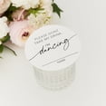 thumbnail image 2 of Weddingstar Round Paper Drink Coasters - I'm Dancing - Set Of 12, 2 of 2