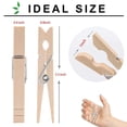 thumbnail image 2 of Alfileres De Ropa De Madera Para Colgar Ropa De 3,5 Pulgadas, 100 Unidades. Pinzas De Madera Resistentes Para Ropa, Pinzas De Madera Para Manualidades, Para Fotos. | Resistente Al Óxido, 2 of 5