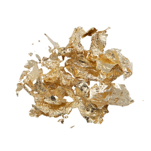 Sulyn 0.07 oz Foil Flakes- Light Gold, Plastic Bottle, Plastic