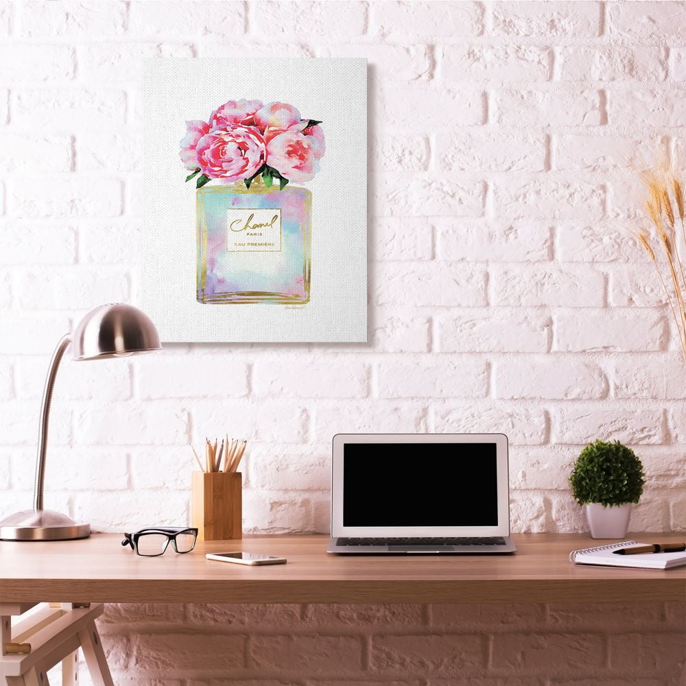 Stupell Home Decor Floral Framed Canvas Art Print, 30" x 1.5"