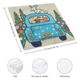 thumbnail image 3 of WYYP Bunny Polyester Dinner Napkin for Dining Table Kitchen Daily Party Housewarming Farmhouse Decor Home Decor 6 PCS, 3 of 7