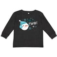 thumbnail image 3 of Inktastic I'm Two Winter Second Birthday with Snowman Boys or Girls Long Sleeve Toddler T-Shirt, 3 of 5