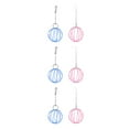 thumbnail image 1 of Thinsony 2pcs Hanging Ball Toy Rabbit Pet Feeder Lightweight Feeding Balls 3Set, 1 of 6