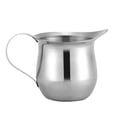 thumbnail image 2 of STAINLESS STEEL MILK FROTHING PITCHER CUP FOR BEAUTIFUL LATTE ART 90/240ML, 2 of 7