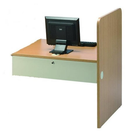 26.5' Work Surface - Smith Carrel 01901A Teaching Carrel II Adder 26.5 in. Work Surface Ht