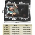 thumbnail image 2 of Jeremy Renner Blanket Flannel Soft Throw Blankets for Bedroom Livingroom Sofa Home 40"X30", 2 of 6
