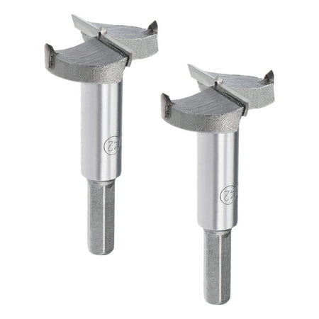 

2pcs 42mm Hinge Boring Forstner Drill Bit 10mm Hex Shank